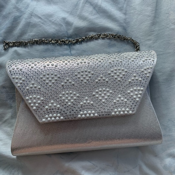 Nico Louise Women Rhinestone Clutch - Picture 2 of 4